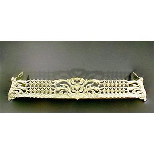 Antique Cast Iron Fireplace Fender Rococo 1020161