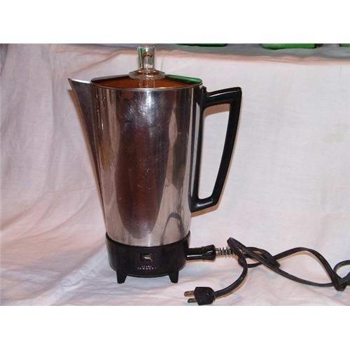 Retro Sears Kenmore Electric Coffee Pot 12 Cup 1033925