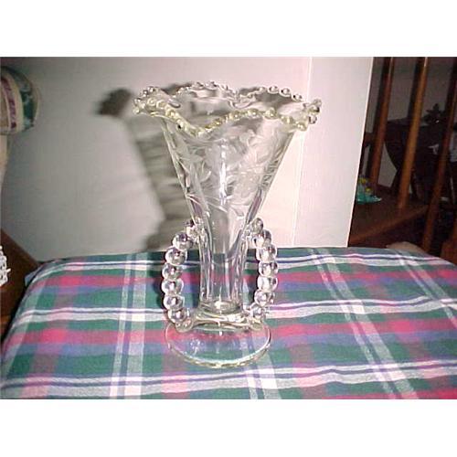 Candlewick Etched Vase 1037071