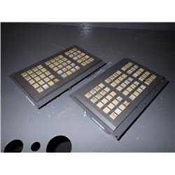 (2) FANUC A02B-0236-C243 OPERATOR'S PANEL