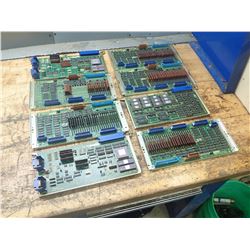 Lot of 8 Misc Fanuc Circuit Boards