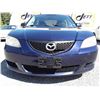 Image 2 : A1 --  2005 MAZDA 3 I  , Blue , 211898  KM's