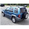 Image 7 : E4 --  2005 JEEP LIBERTY SPORT, BLUE, 205,576 KMS