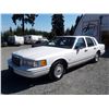 Image 1 : A12D --  1993 LINCOLN TOWN CAR CARTIER , White , 278866  KM's "NO RESERVE"