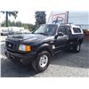 Image 1 : F4 --  2005 FORD RANGER SUPER CAB, BLACK, 310,416 KMS