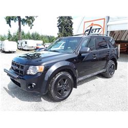 H4 --  2008 FORD ESCAPE XLT , Black , 184496  KM's