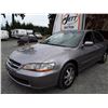 Image 1 : A12D --  2000 HONDA ACCORD EX , Grey , 241866  KM's "NO RESERVE"
