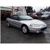 Image 3 : K2 --  2001 CHRYSLER SEBRING LXI CONVERTIBLE , Silver , 172502  KM's