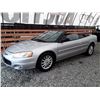Image 9 : K2 --  2001 CHRYSLER SEBRING LXI CONVERTIBLE , Silver , 172502  KM's