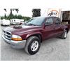 Image 1 : F3 --  2003 DODGE DAKOTA QUAD CAB SLT , Red , 218581  KM's