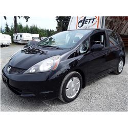 C1 --  2009 HONDA FIT , Black , 191239  KM's