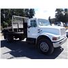 Image 3 : 0D --  1990 INTERNATIONAL 4000 SERIES 4700 SINGLE AXLE FLATDECK , White , 246485  KM's