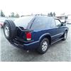 Image 5 : K1 --  2004 CHEVROLET BLAZER , Blue , 163579  KM's