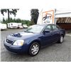 Image 1 : A2 --  2005 FORD 500 SE AWD , Blue , 160795  KM's "NO RESERVE"