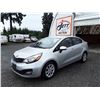 Image 1 : A4 --  2013 KIA RIO LX  , Silver , 211929  KM's  "NO RESERVE"