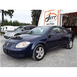 B4 --  2009 PONTIAC G5 SE , Blue , 172657  KM's