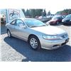 Image 3 : B6 --  2001 HONDA ACCORD EX , Brown , 156665  KM's