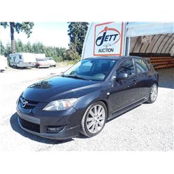 D6 --  2009 MAZDA SPEED 3 , Black , 171,043 TMU  KM's