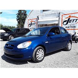 I4 --  2007 HYUNDAI ACCENT , Blue , 177800  KM's