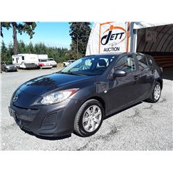 C6 --  2010 MAZDA 3 I  , Grey , 200674  KM's