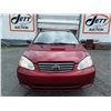 Image 2 : J3 --  2004 TOYOTA COROLLA CE , Red , 237273  KM's