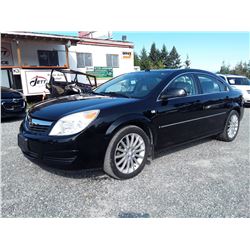 D3 --  2007 SATURN AURA XE  , Black , 187331  KM's