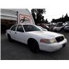 Image 3 : B6 --  2002 FORD CROWN VICTORIA POLICE INTERCEPTOR  , White , 227314  KM's