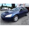 Image 1 : A7 --  2003 HONDA ACCORD LX , Blue , 199369  KM's