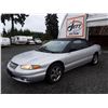 Image 1 : C5 --  2000 CHRYSLER SEBRING JXI CONVERTIBLE , Silver , 213234  KM's