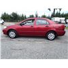 Image 8 : J3 --  2004 TOYOTA COROLLA CE , Red , 237273  KM's