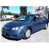 Image 1 : E6 --  2010 HONDA CIVIC DX-G  , Blue , 129553  KM's