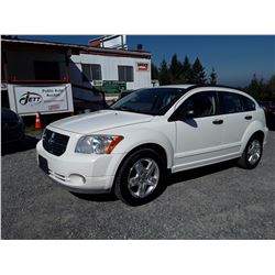 B1 --  2007 DODGE CALIBER SXT , White , 172881  KM's