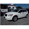 Image 1 : B1 --  2007 DODGE CALIBER SXT , White , 172881  KM's
