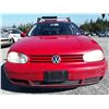 Image 2 : A12B --  2003 VW GOLF CL , Red , 242517  KM's "NO RESERVE"
