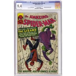 The Amazing Spider-Man #6 (Marvel, 1963) CGC NM 9.4 