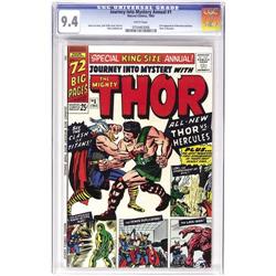 Journey Into Mystery Annual #1 (1965) CGC NM 9.4 