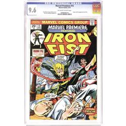 Marvel Premiere #15 Iron Fist (1974) CGC NM+ 9.6 