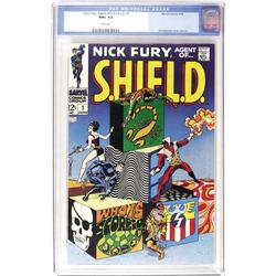 Nick Fury, Agent of SHIELD #1 (1968) CGC NM+ 9.6 