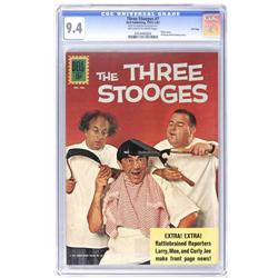 Three Stooges #7 (Dell, 1962) CGC NM 9.4 