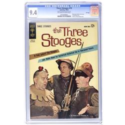 Three Stooges #10 File Copy (Gold Key, 1962) CGC NM 9.4 