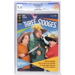 Three Stooges #19 File Copy (Gold Key, 1964) CGC NM 9.4 