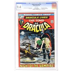 Tomb of Dracula #1 (Marvel, 1972) CGC NM 9.4 