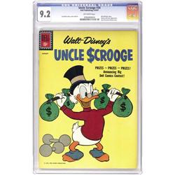 Uncle Scrooge #34 (Dell, 1961) CGC NM- 9.2 