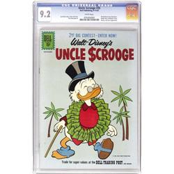 Uncle Scrooge #35 (Dell, 1961) CGC NM- 9.2 White pages 