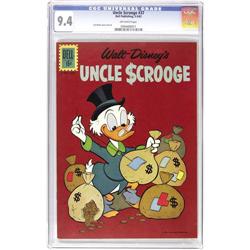 Uncle Scrooge #37 (Dell, 1962) CGC NM 9.4 