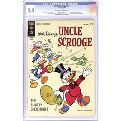 Uncle Scrooge #47 (Gold Key, 1964) CGC NM 9.4 