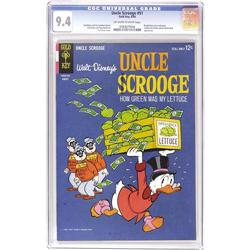 Uncle Scrooge #51 (Gold Key, 1964) CGC NM 9.4 