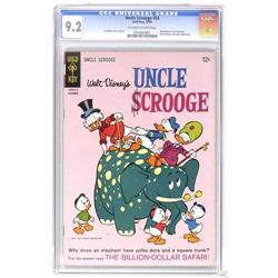 Uncle Scrooge #54 (Gold Key, 1964) CGC NM- 9.2 