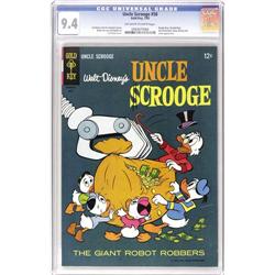 Uncle Scrooge #58 (Gold Key, 1965) CGC NM 9.4 