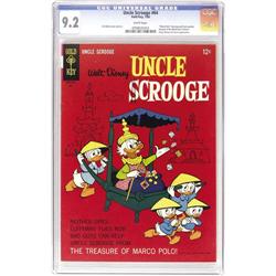 Uncle Scrooge #64 (Gold Key, 1966) CGC NM- 9.2 